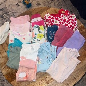 Cat & Jack Kids Bottoms - Pink, Blue, White, Green